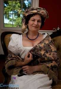 Lynn Uzell as Dolley Madison