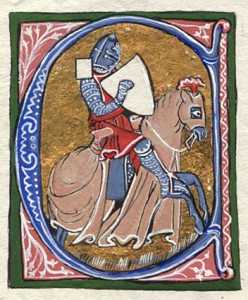 Medieval Masquerade- Illuminated Letter