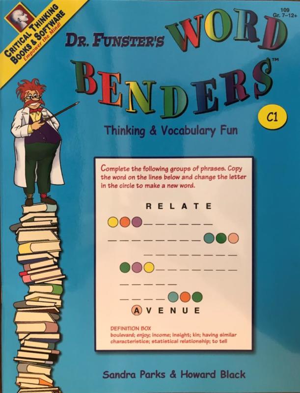 Dr. Funster’s Word Benders Level C1 Compass Homeschool Classes