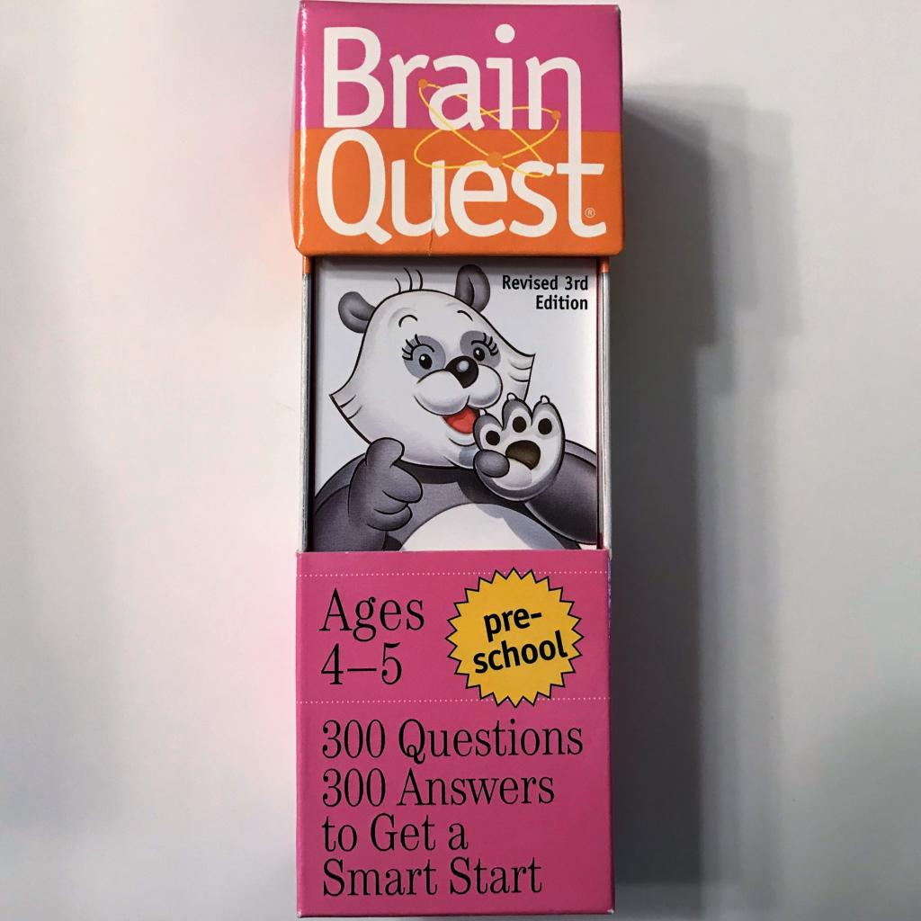 Brain Quest Quiz Cards- PreSchool - Compass Homeschool Classes